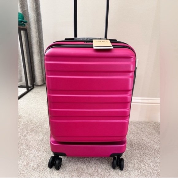 🎉LAST PIECE🎉CALPAK 20in Carry-On Hardside
Spinner Cranberry - Picture 3 of 8